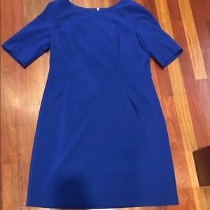 Tahari blue dress w/ pockets! Size 12